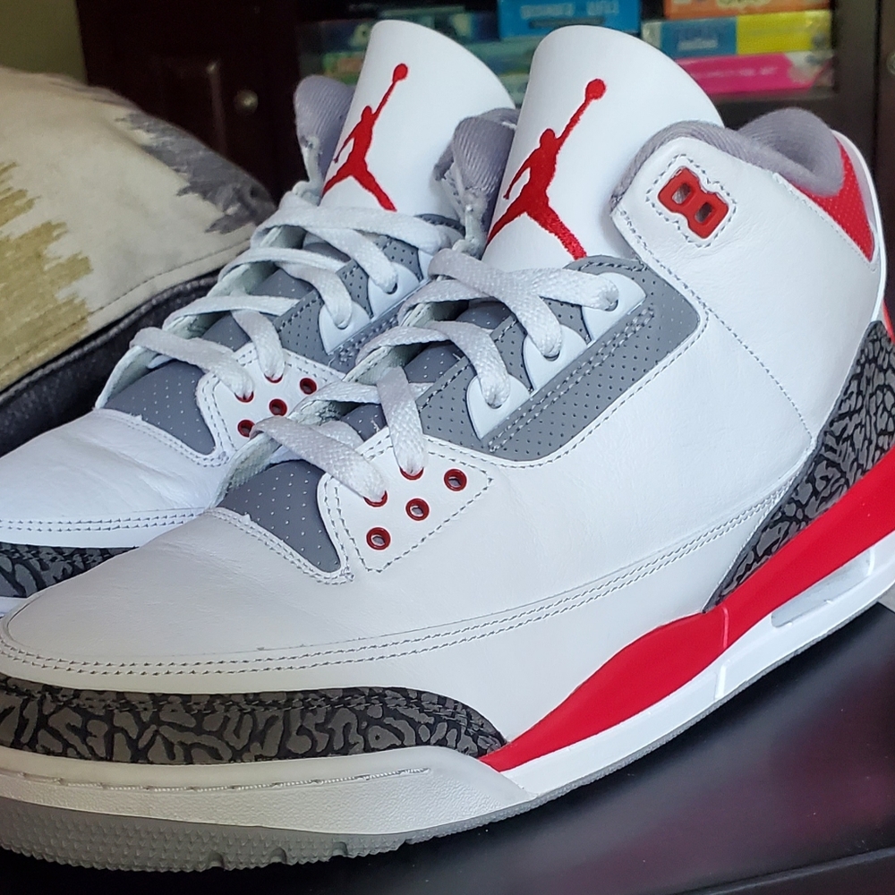 JORDAN 3 "FIRE RED" SIZE 13M DN3707-160